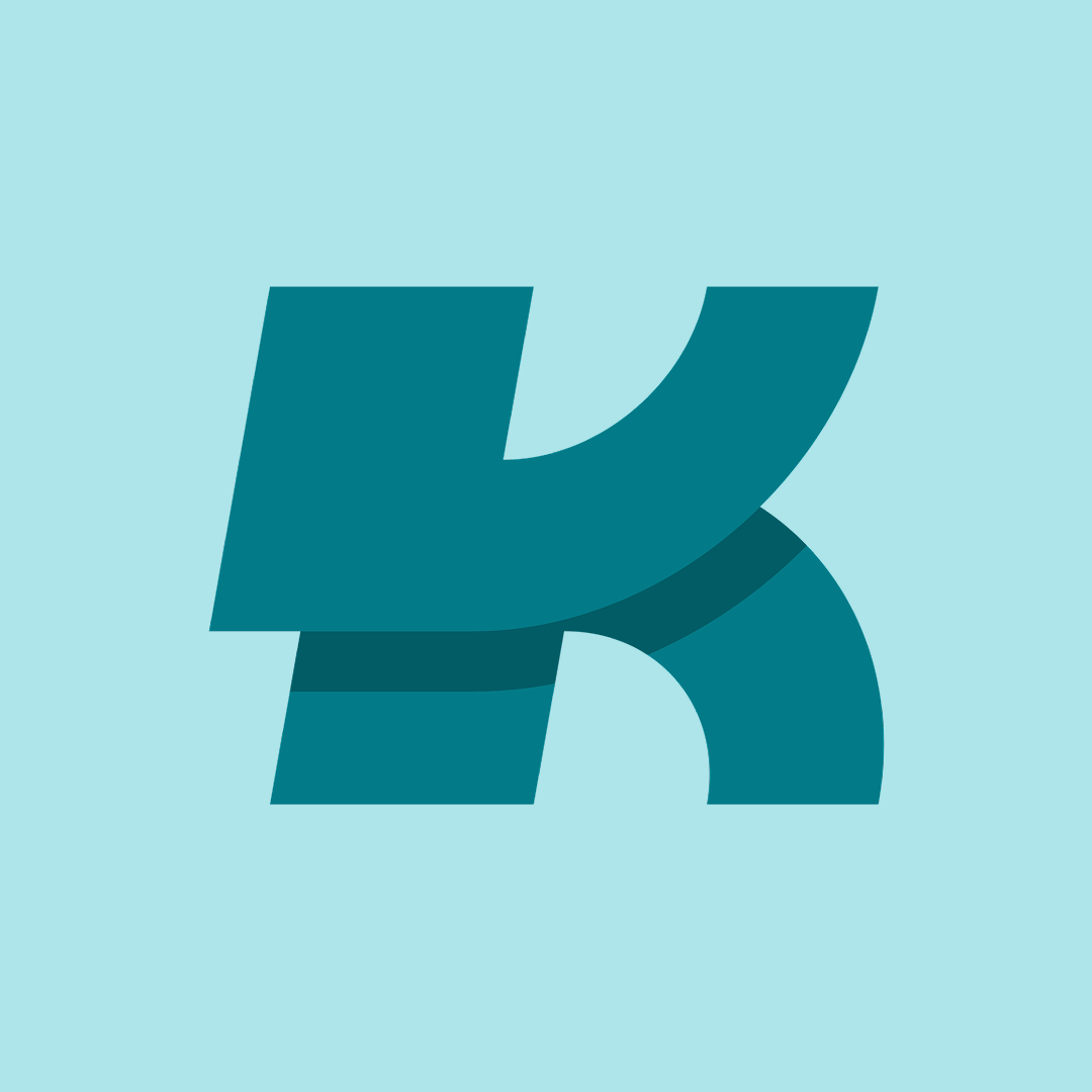 Desain logo modern Komunikantor untuk personal branding di jakarta