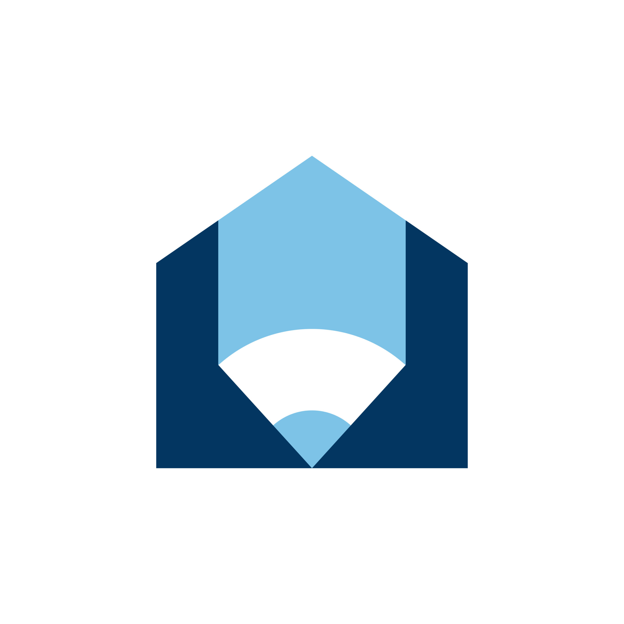 Logo kontraktor Palu dengan konsep inovatif dan clean