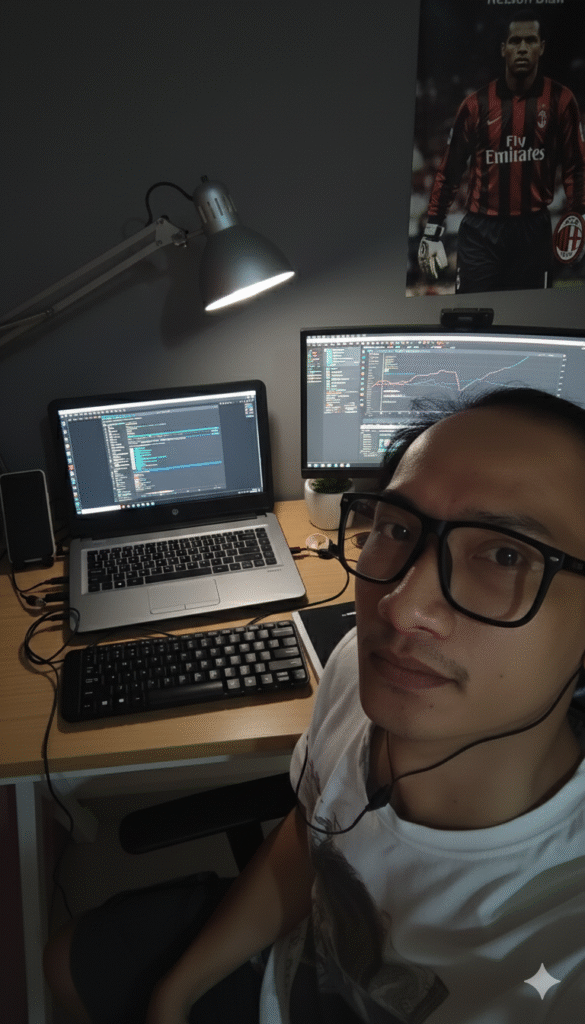 proses desain logo klient